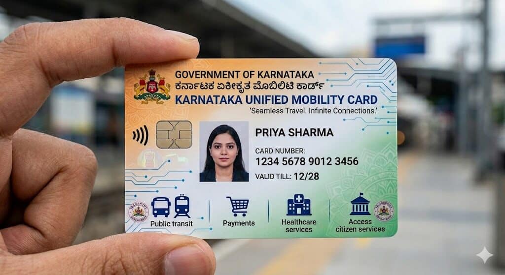 ಒಂದೇ ಕಾರ್ಡ್, ನಿರಾಂತಕ ಪ್ರಯಾಣ — ಕರ್ನಾಟಕದ ಮಹಿಳೆಯರಿಗೆ ಸಶಕ್ತೀಕರಣ 1 Shakti Smart Card BMTC ETM Tap — Karnataka Women Free Travel