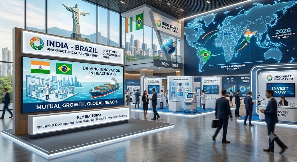 India-Brazil Pharma Partnership: The $30 Billion Investment Opportunity You Can't Ignore 1 India and Brazil pharmaceutical trade partnership investment opportunity 2026