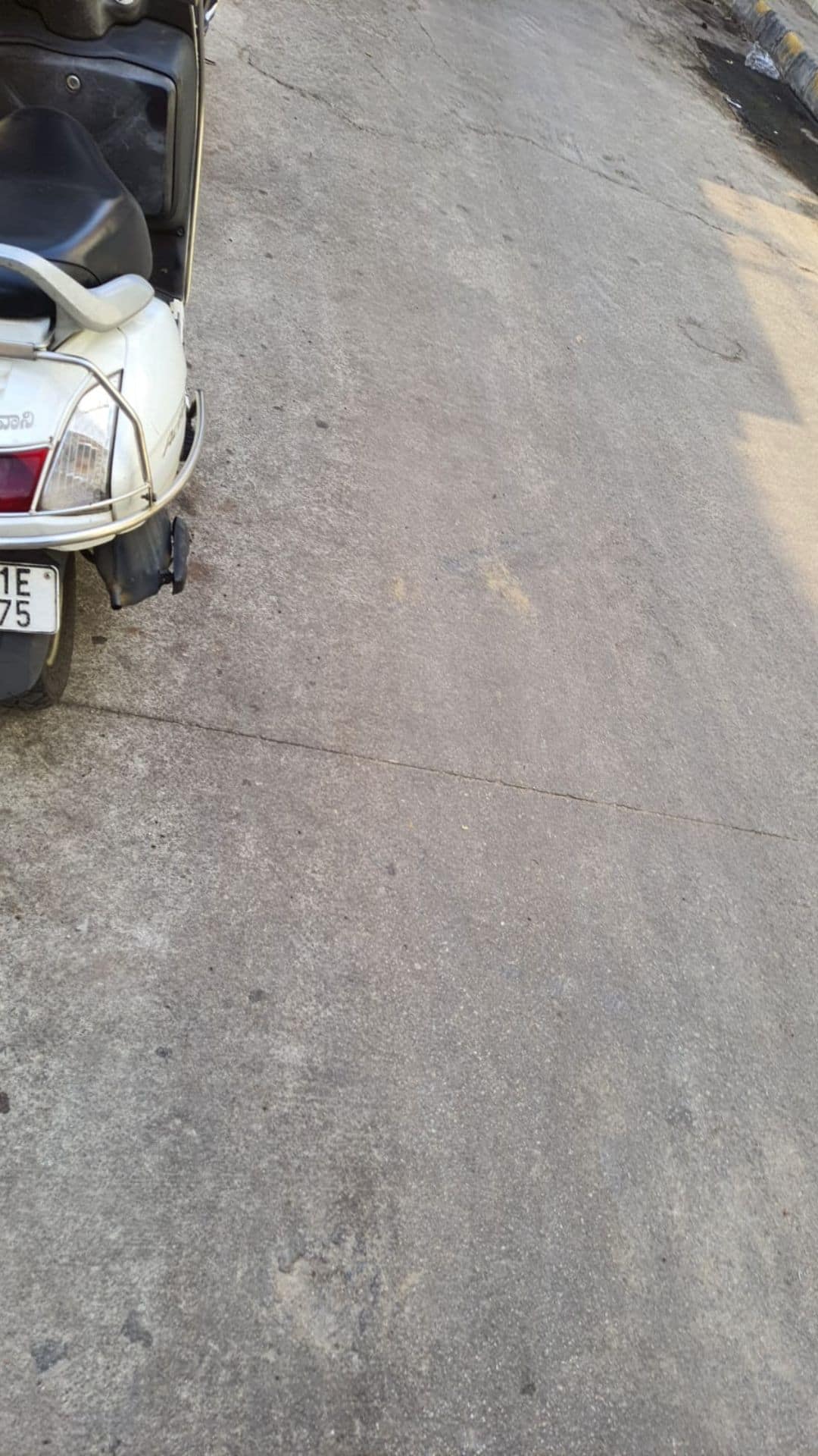 A well-maintained road being dug up in Bangalore while nearby roads have potholes and poor conditions