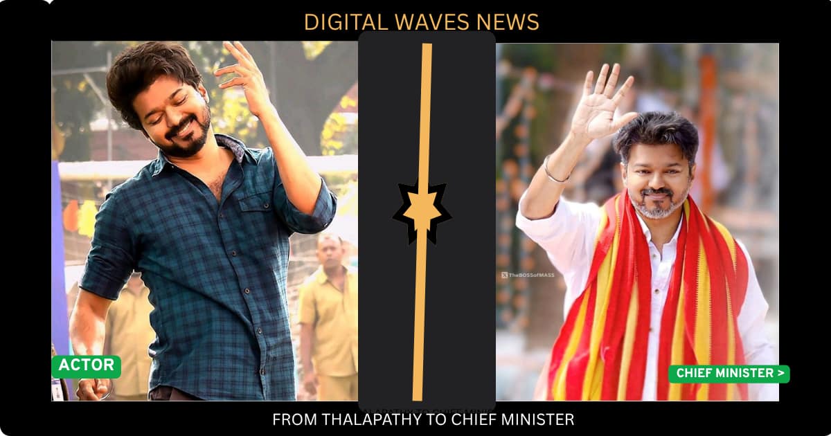 From Thalapathy to Tamil Nadu's Chief Minister: The Remarkable Journey of C. Joseph Vijay 1 C Joseph Vijay taking oath as Tamil Nadu Chief Minister in Chennai on May 10, 2026, marking his transition from film superstar to political leader