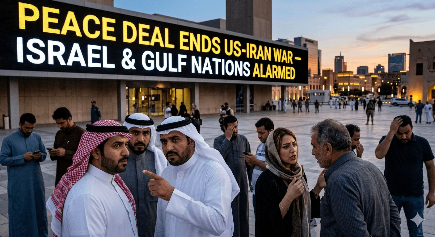 Peace Deal Ends US-Iran War — So Why Are Israel and Gulf Nations Alarmed? 1 People go about daily life in Tehran, Iran, days after the US and Iran signed a peace deal ending their three-month war.
