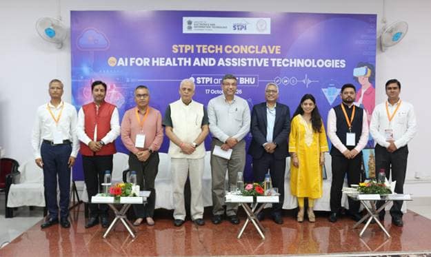 AI in Healthcare: How Indian Technology Could Transform Medical Diagnosis 1 Speakers at the STPI Tech Conclave on AI for Health and Assistive Technologies at IIT BHU, Varanasi