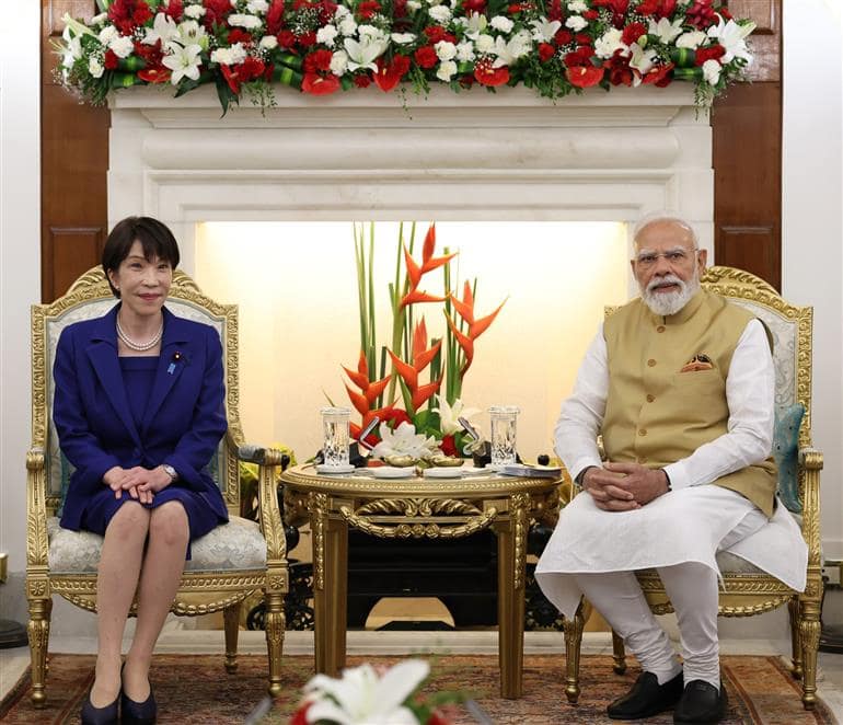 India Targets ₹6 Lakh Crore Japanese Investment: What PM Modi's 10-Trillion Yen Vision Means for Jobs, Manufacturing, and Startups 1 PM Narendra Modi and Japan PM Sanae Takaichi at the 16th India-Japan Annual Summit in New Delhi, July 2026